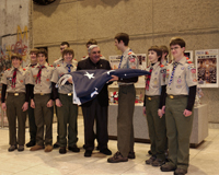 Boy Scouts with Marty Allen